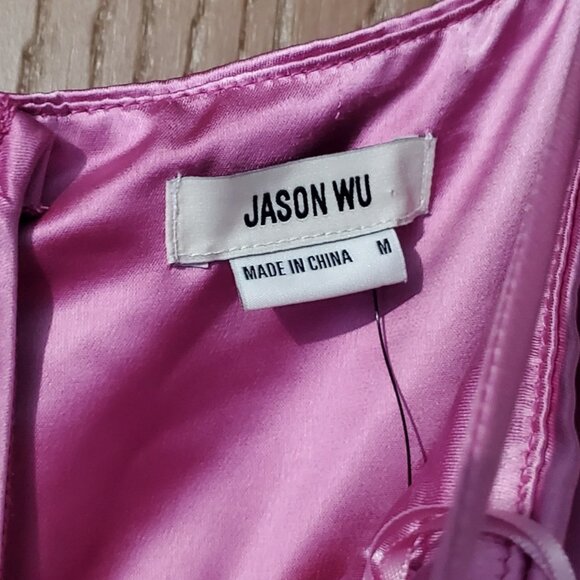 NWT JASON WU SATIN CORSET DRESS - Picture 3 of 3
